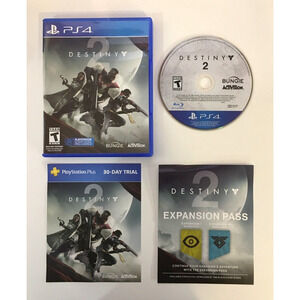 Destiny 2 For PS4 (Sony PlayStation 4, 2017) Activision - CIB Complete US Seller